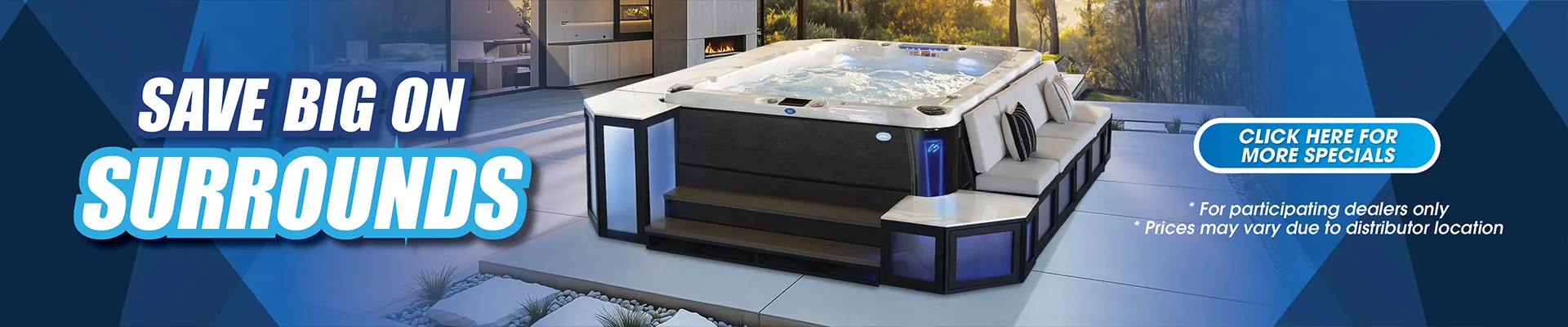 Calspas hot tub being used in a family setting - Hyde Park