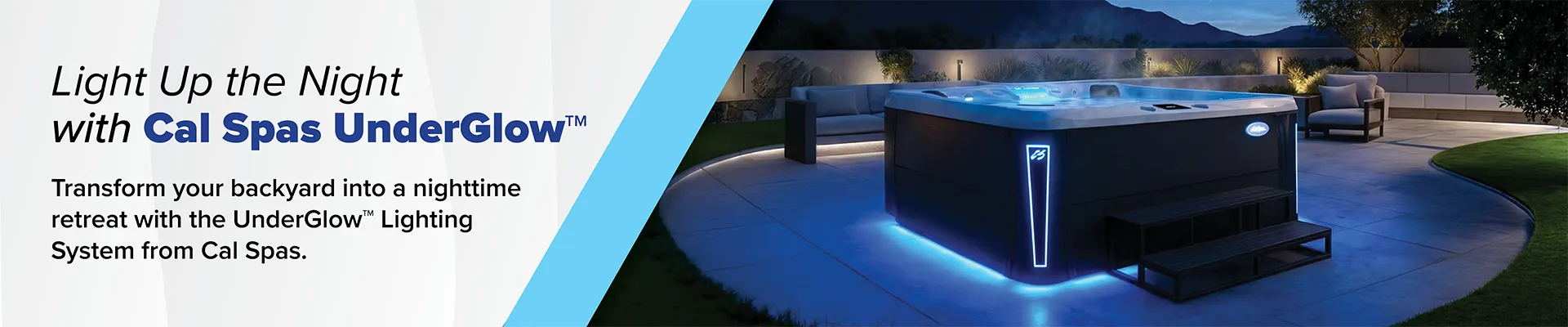 Calspas hot tub being used in a family setting - Hyde Park